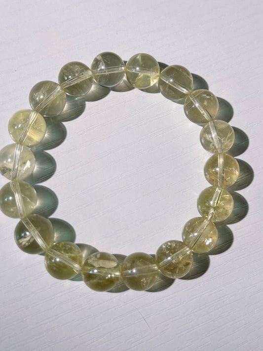 Lemon Quartz Natural Gemstone Bracelet