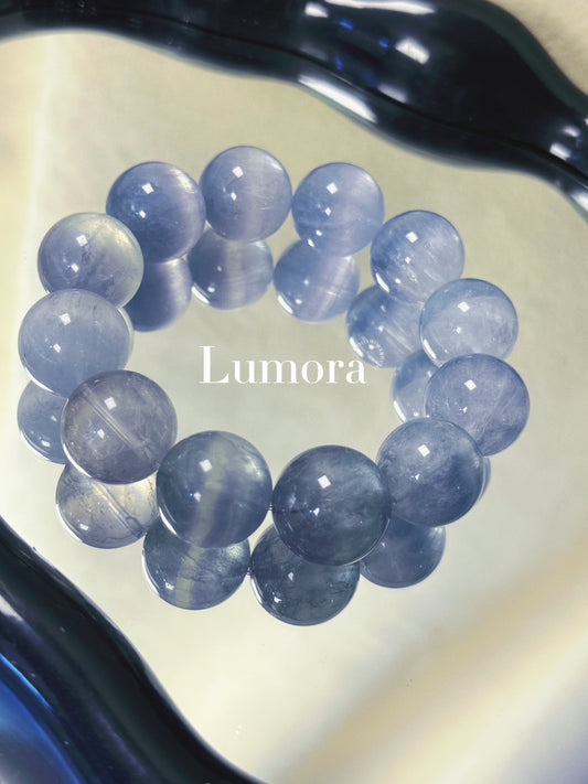 Blue Fluorite Natural Gemstone Bracelet