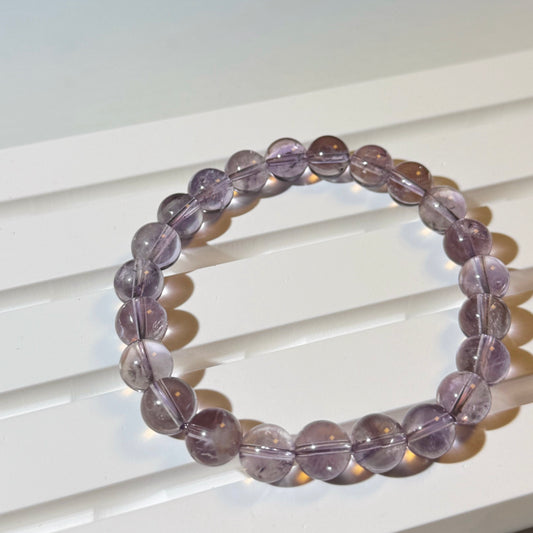 "Lavender Light"- Natural Amethyst Bracelet