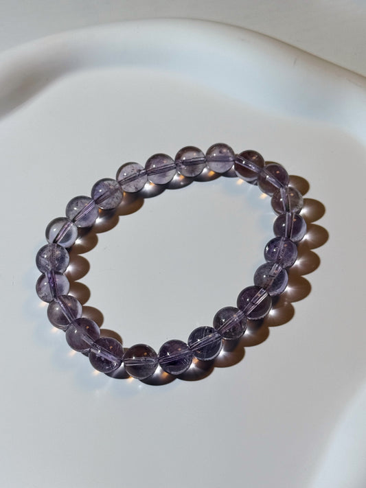 "Lavender Light"- Natural Amethyst Bracelet