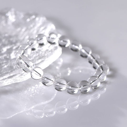 Clear Quartz Natural Crystal Bracelet - Lumora Crystal
