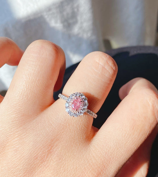 GIA Certified 1.01 CT Natural Fancy Light Yellow Diamond Ring - Lumora Crystal