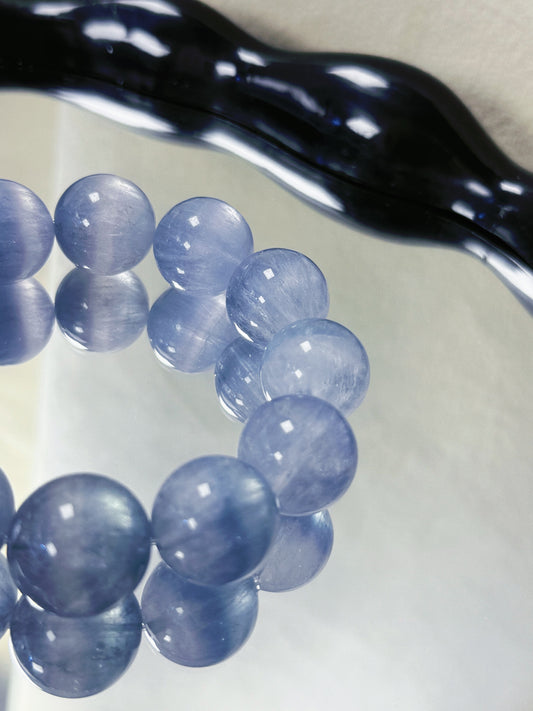 Blue Fluorite Natural Gemstone Bracelet