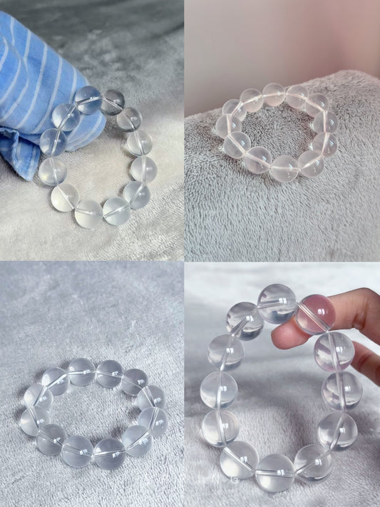 Clear Quartz Natural Crystal Bracelet