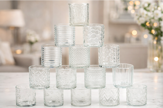 Patterned Glass Cup