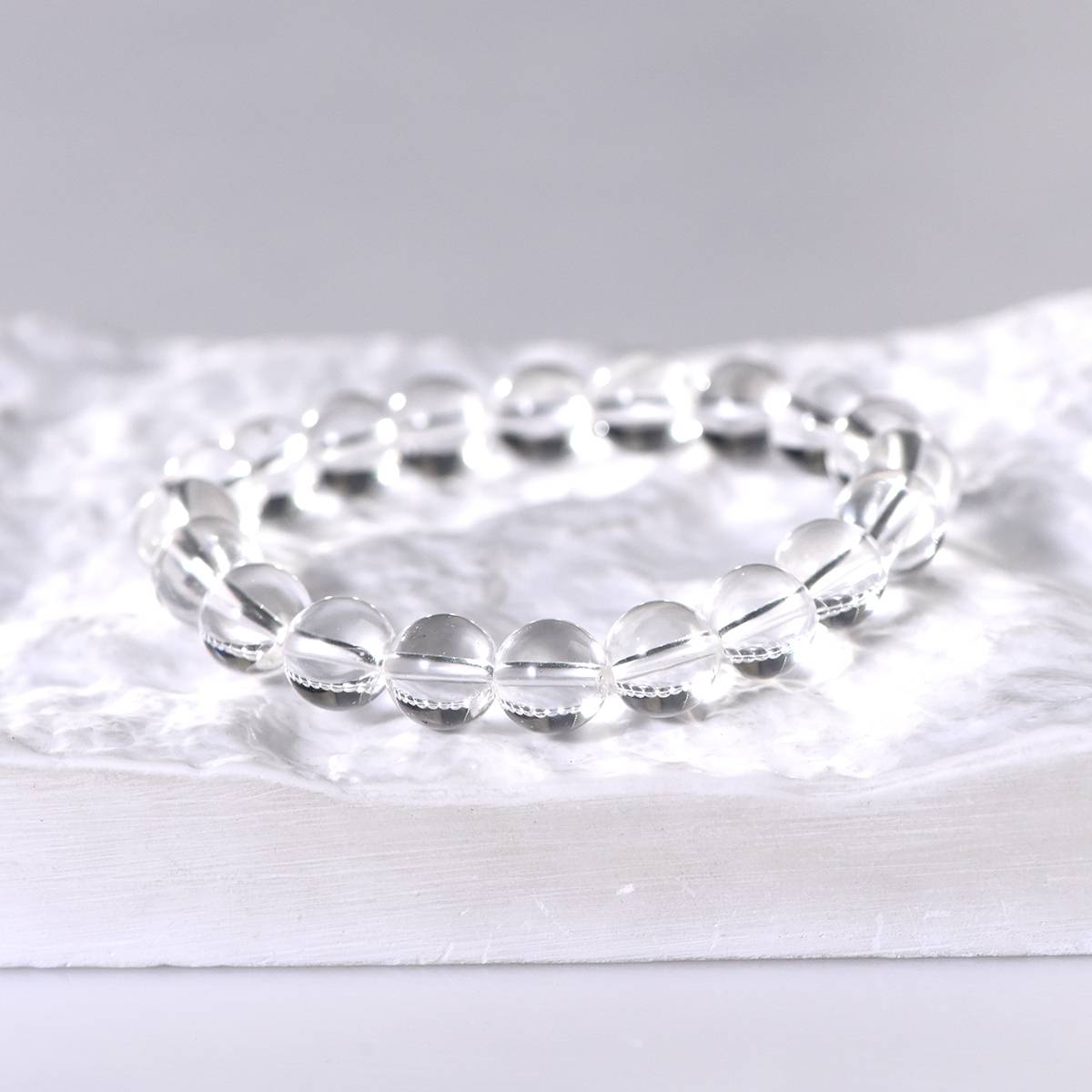 Clear Quartz Natural Crystal Bracelet - Lumora Crystal